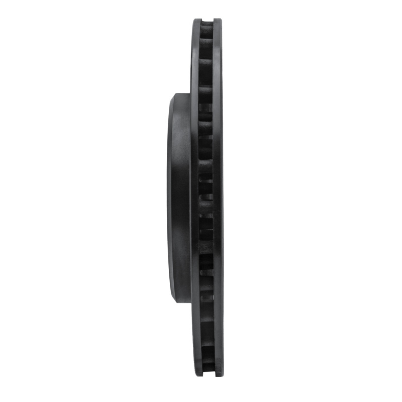 Chevrolet Corvette Brake Rotor (1) - Rear Left - R1 Concepts - Drilled & Slotted - Black - `06-`13